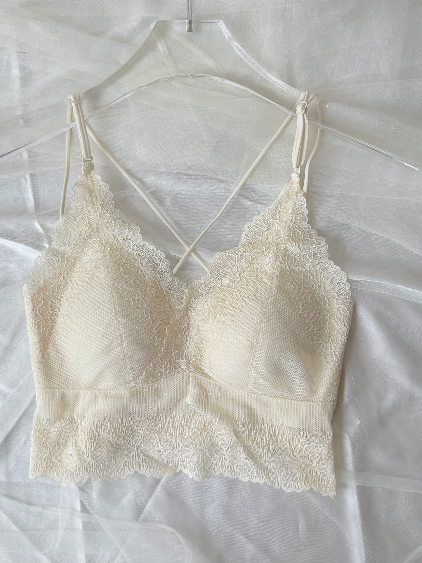 Pure Lace Crossback Camisole