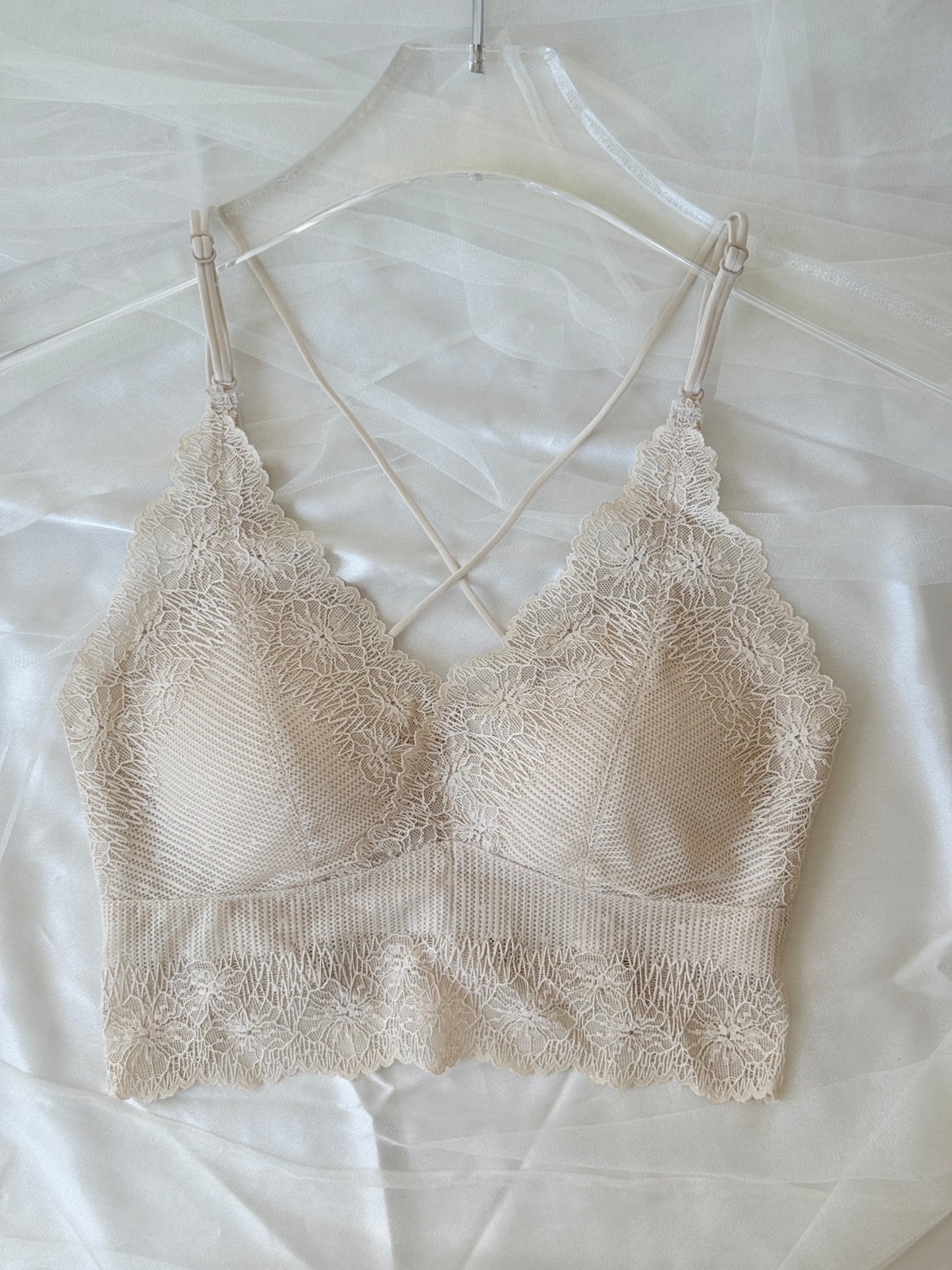 Pure Lace Crossback Camisole