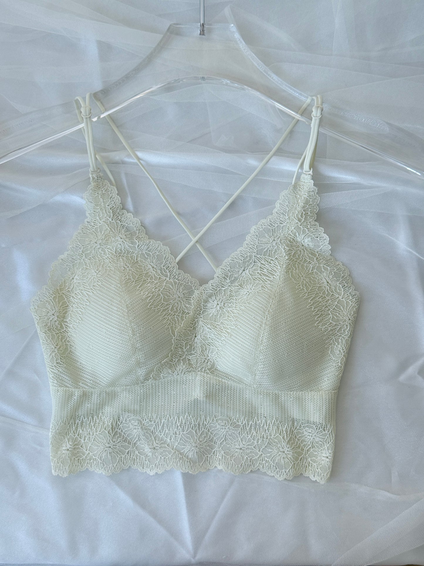 Pure Lace Crossback Camisole