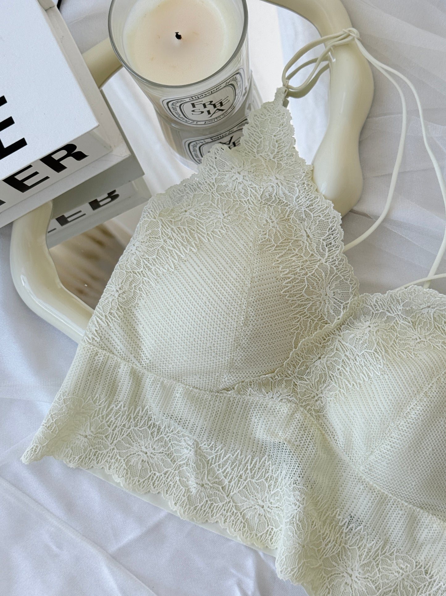 Pure Lace Crossback Camisole