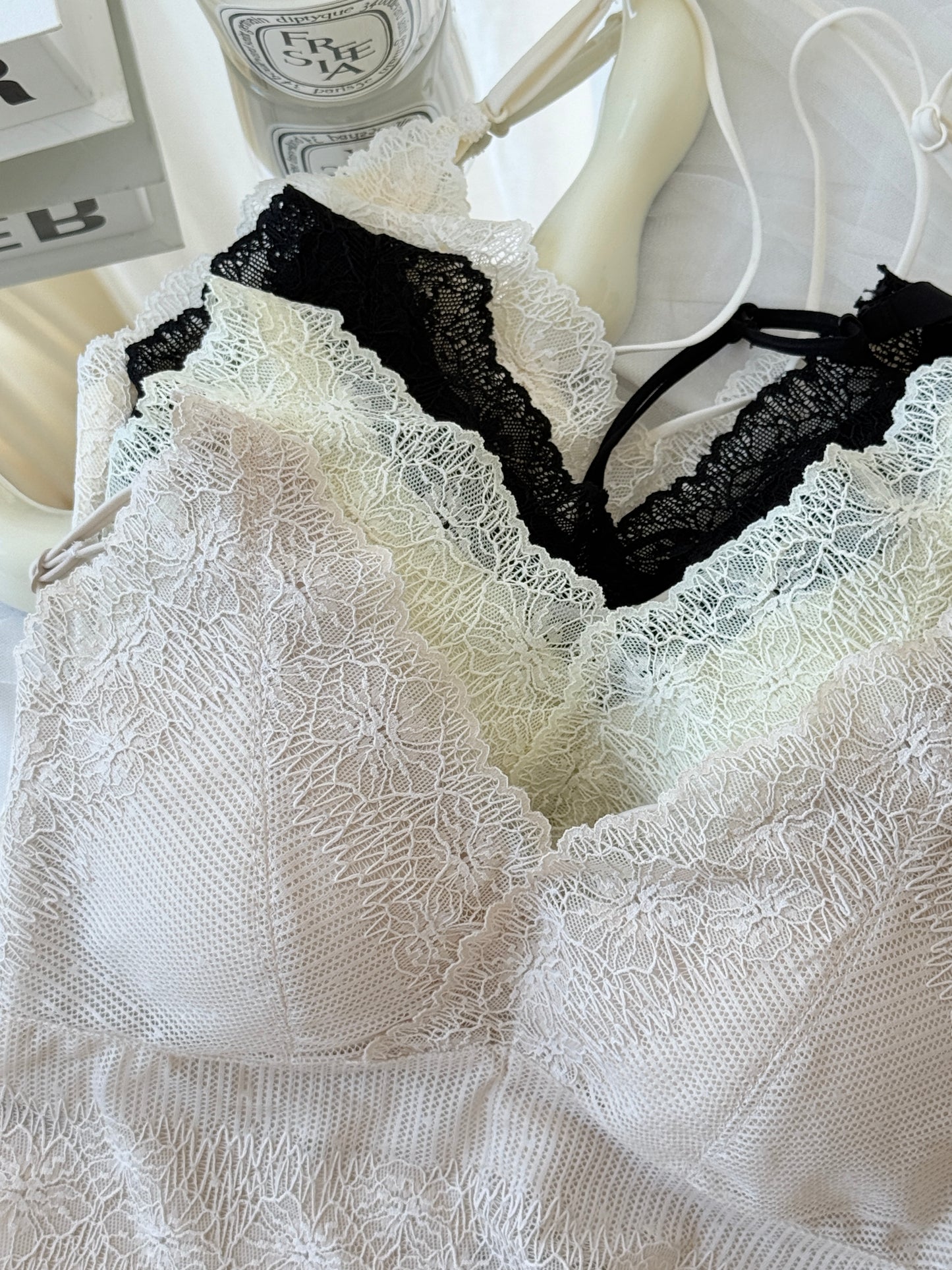 Pure Lace Crossback Camisole