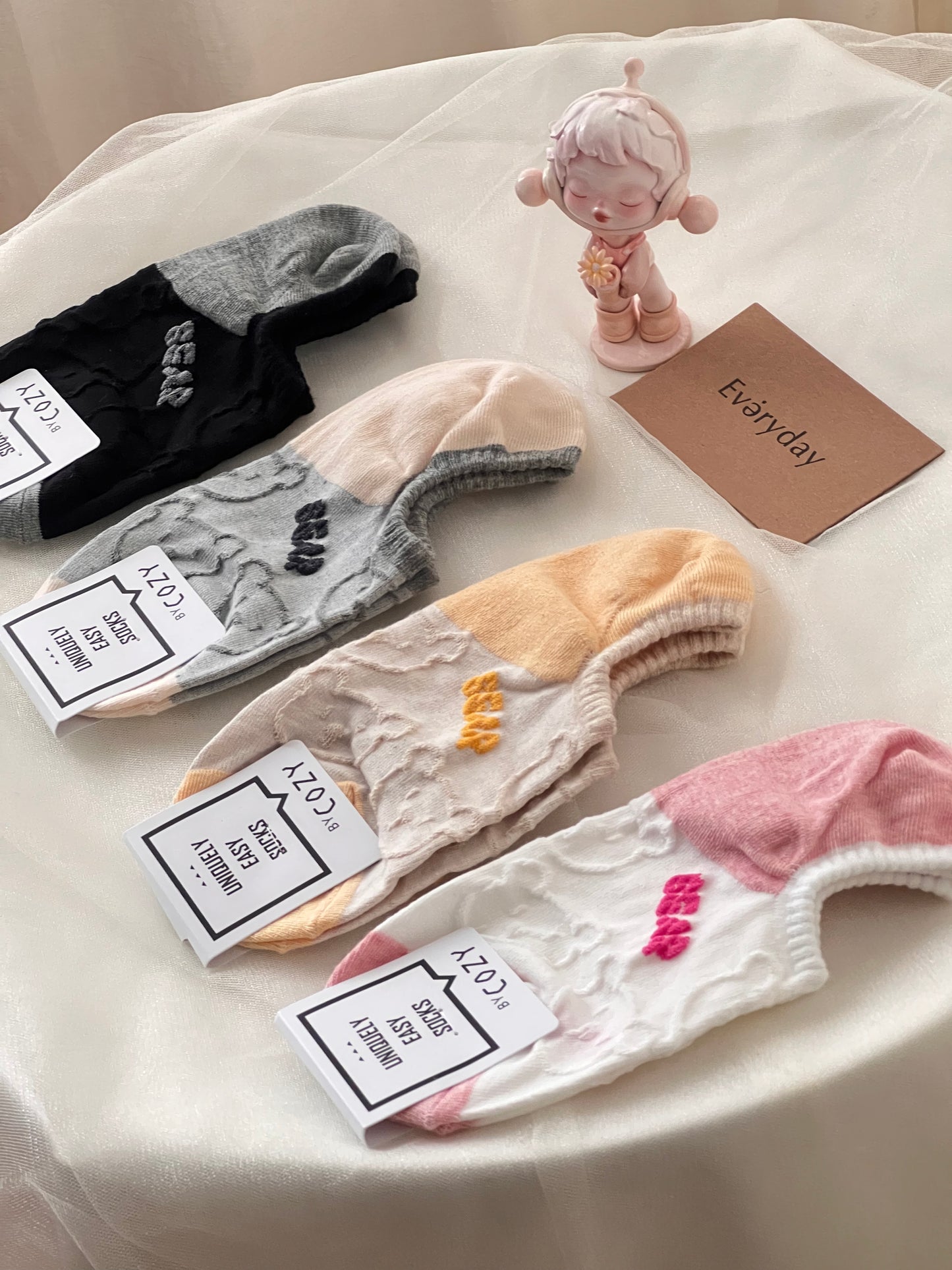 Korean short socks - Bear