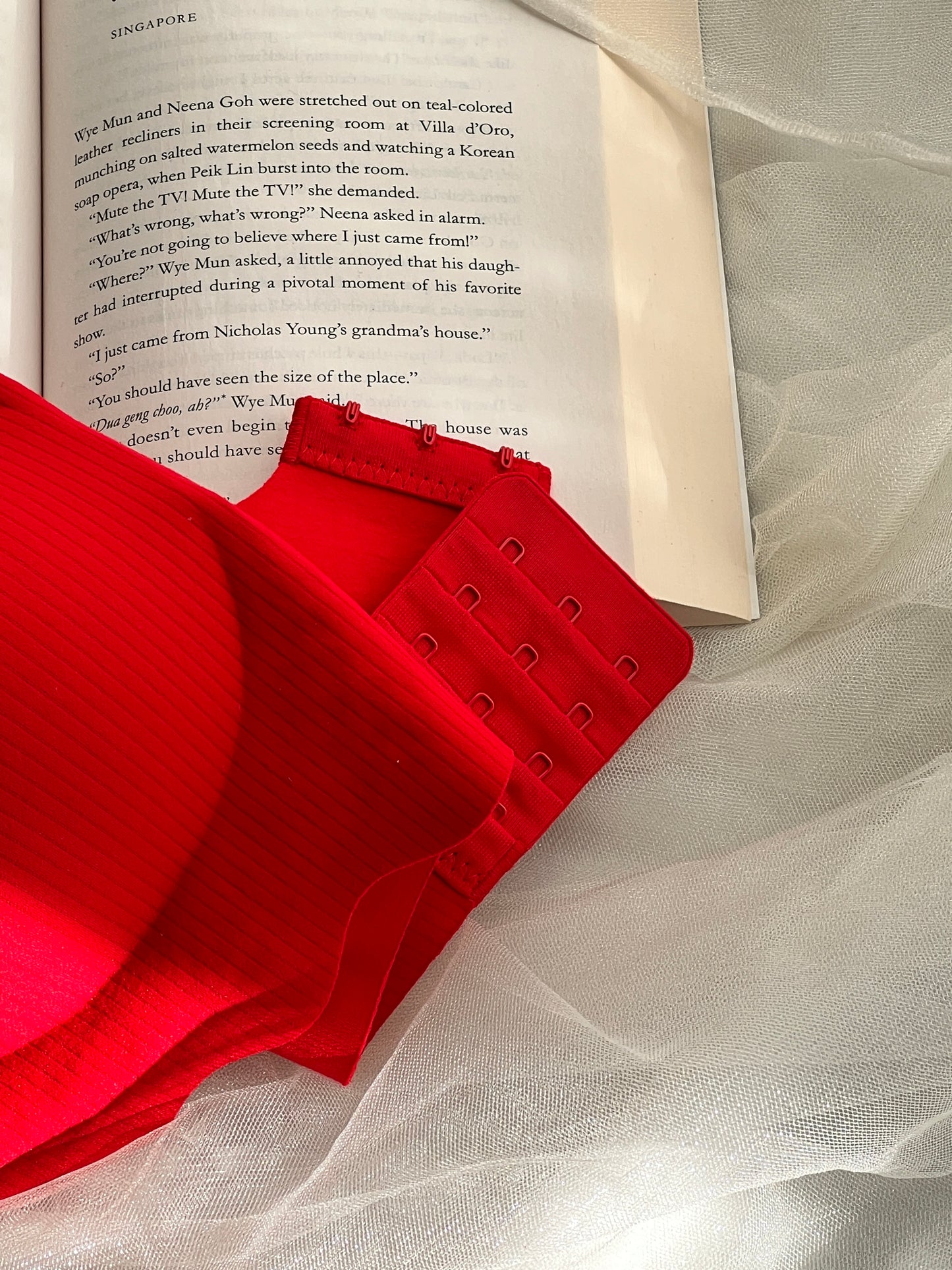 Chinese New Year Red Bralette