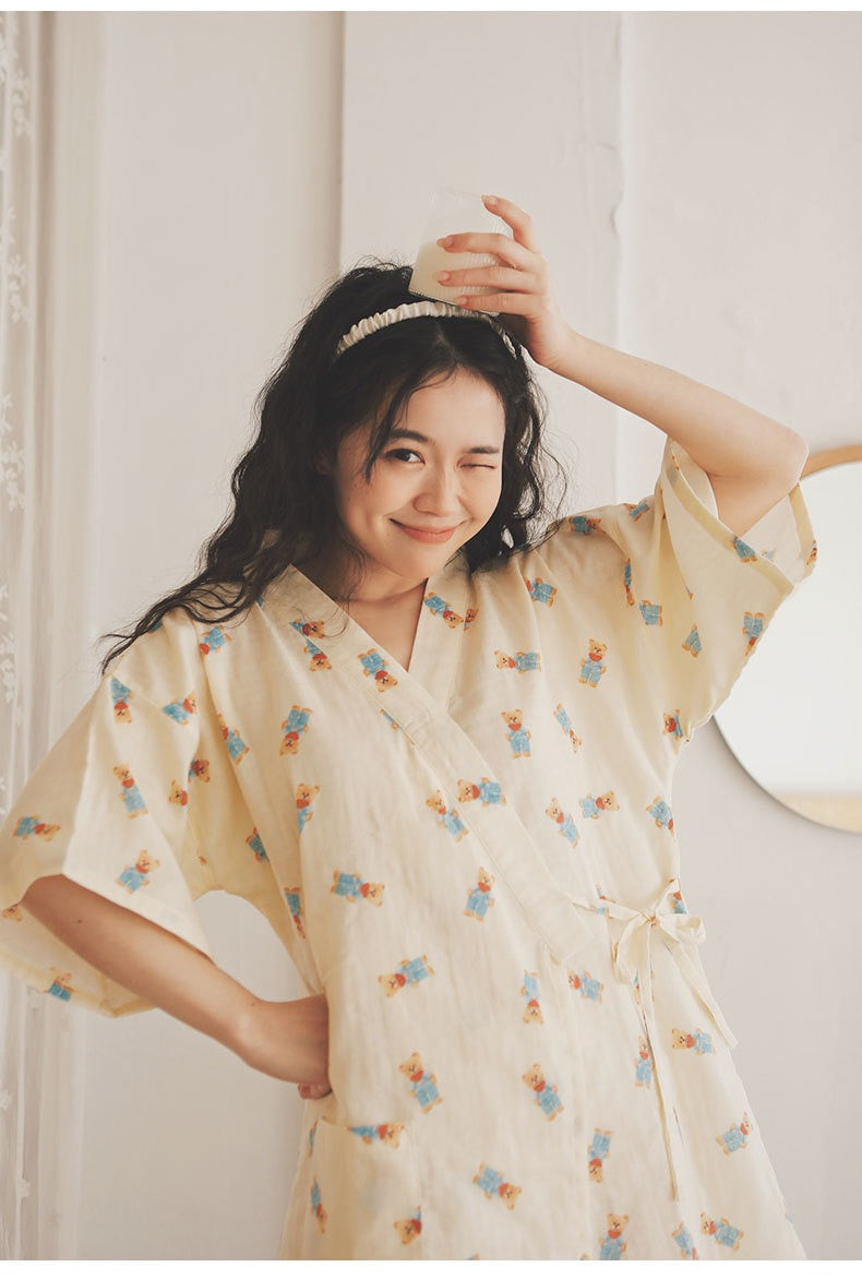 Bear Yukata Nightdress