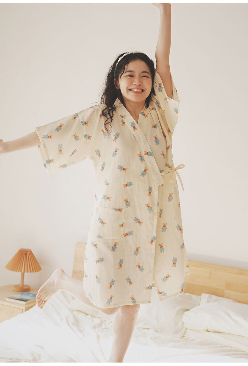 Bear Yukata Nightdress