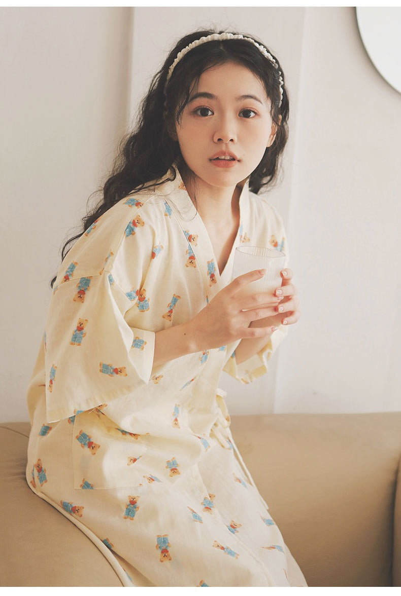 Bear Yukata Nightdress