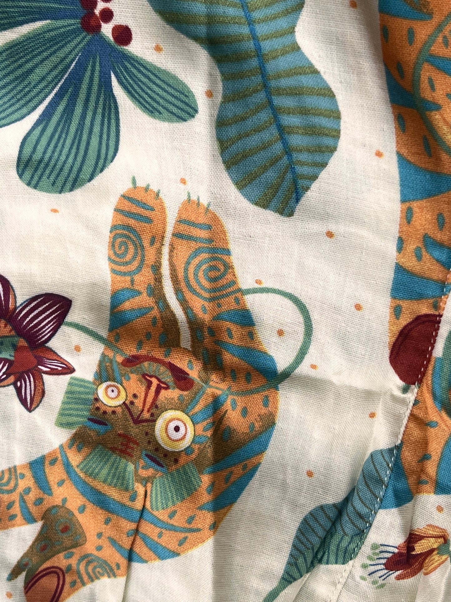 Green Path Pajama Set