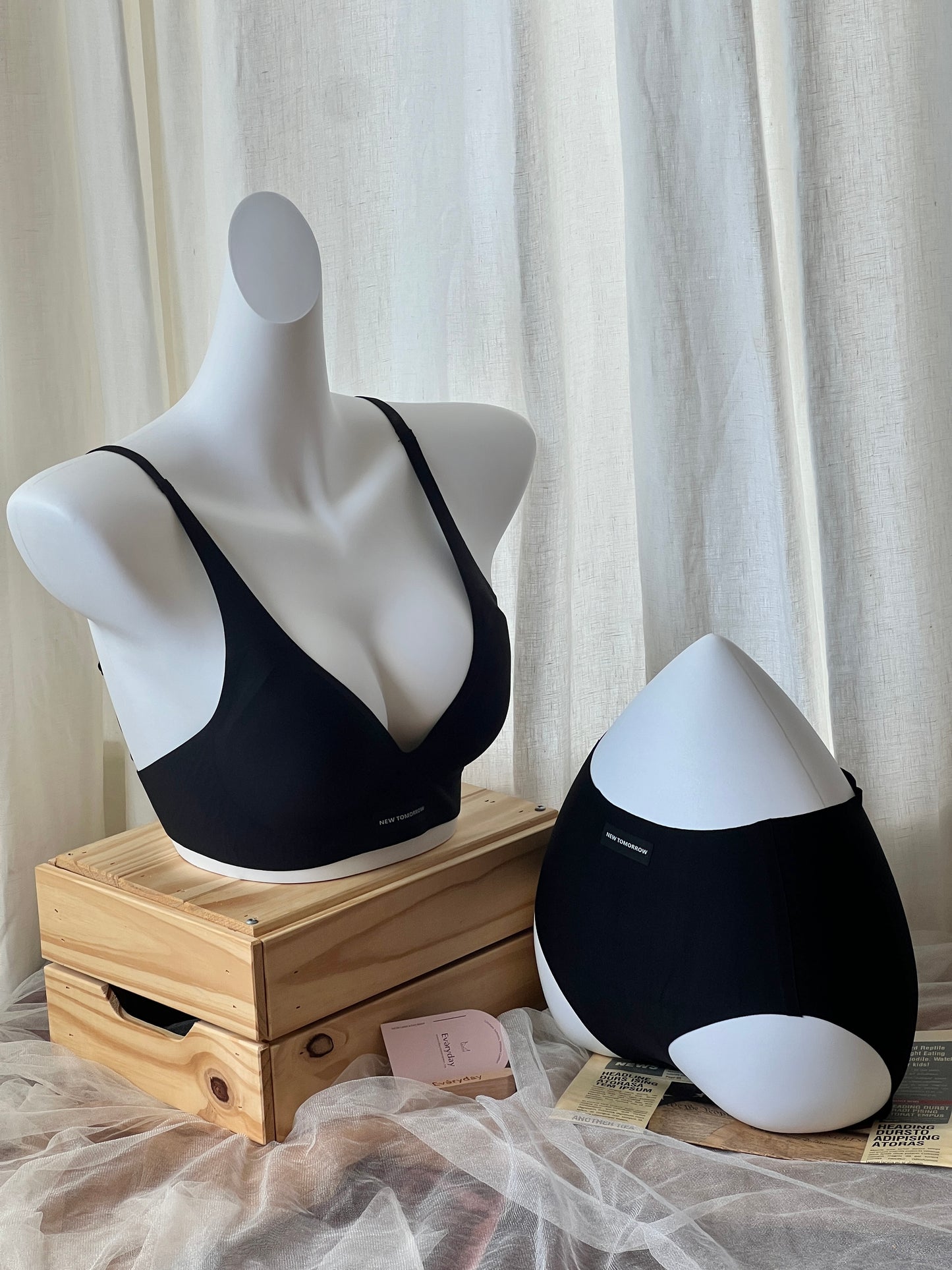 Warm Scented Purple Bralette Set