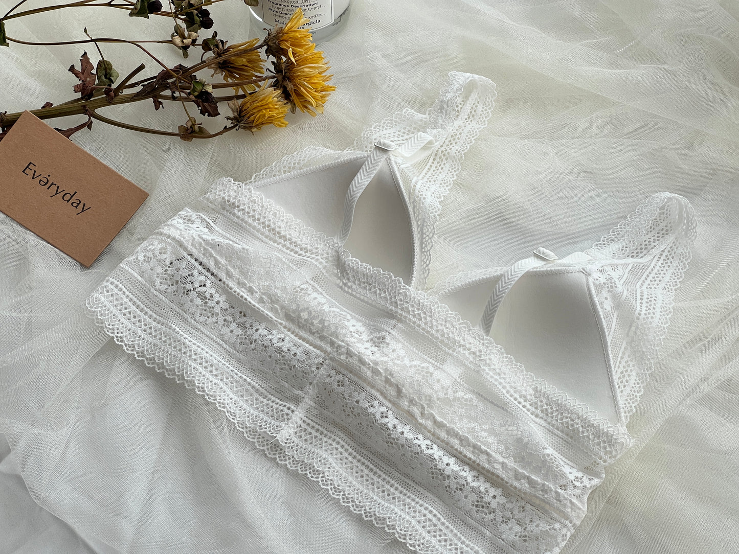 Fallen leaves Lace Bralette