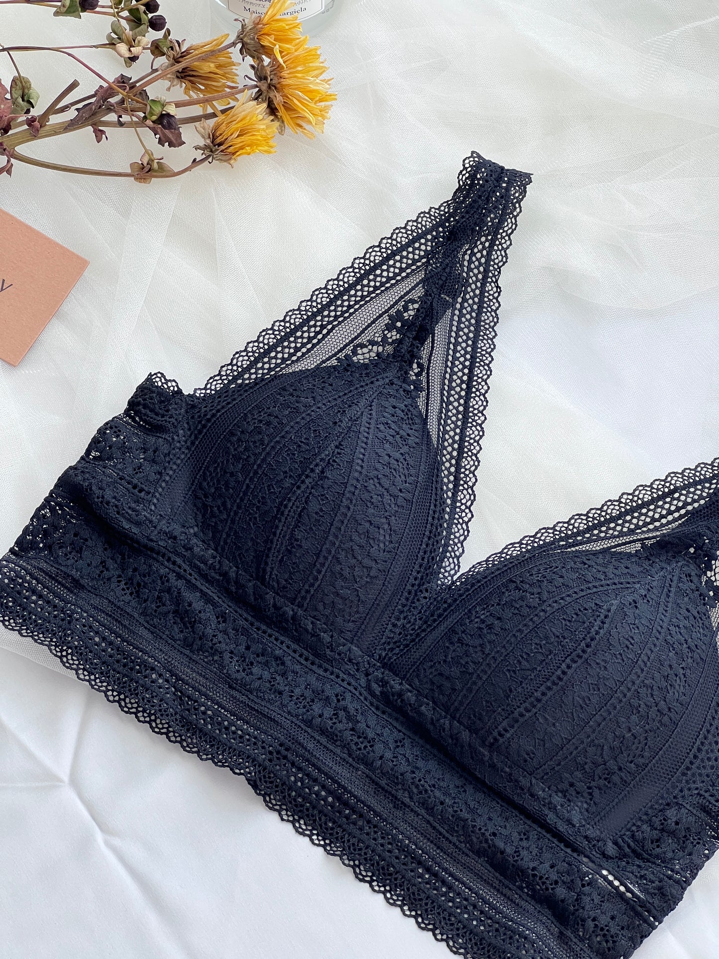 Fallen leaves Lace Bralette