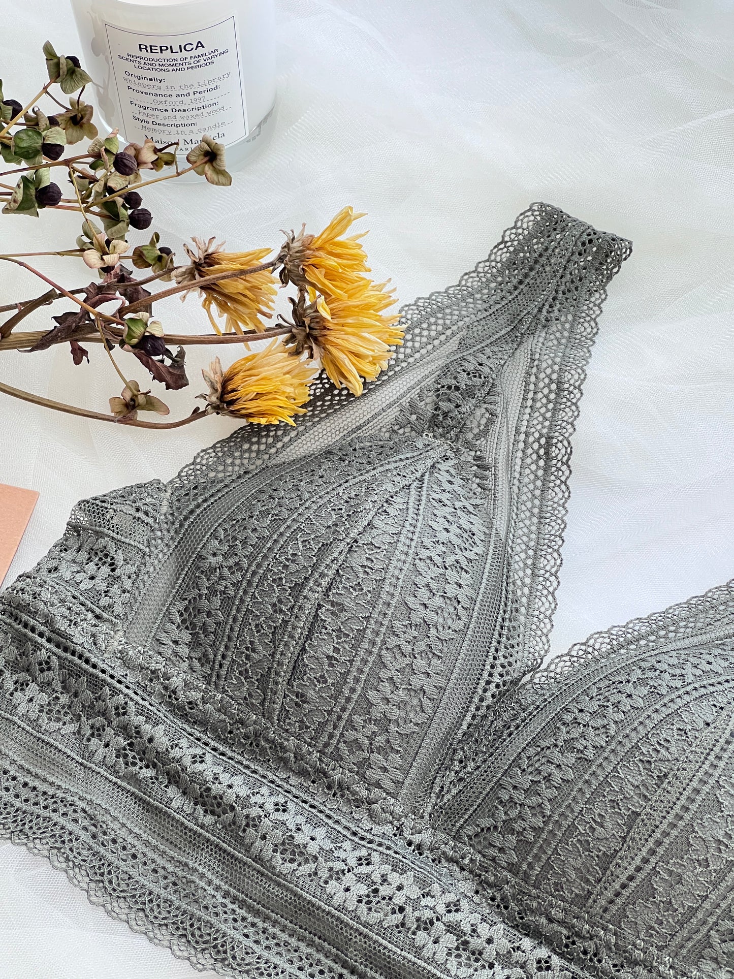 Fallen leaves Lace Bralette