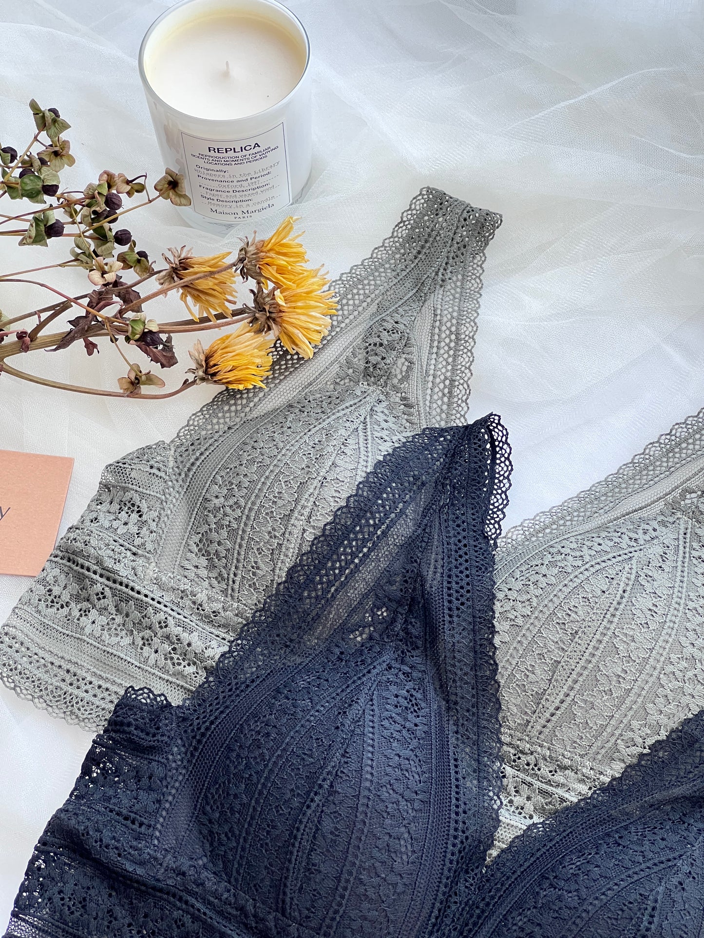 Fallen leaves Lace Bralette
