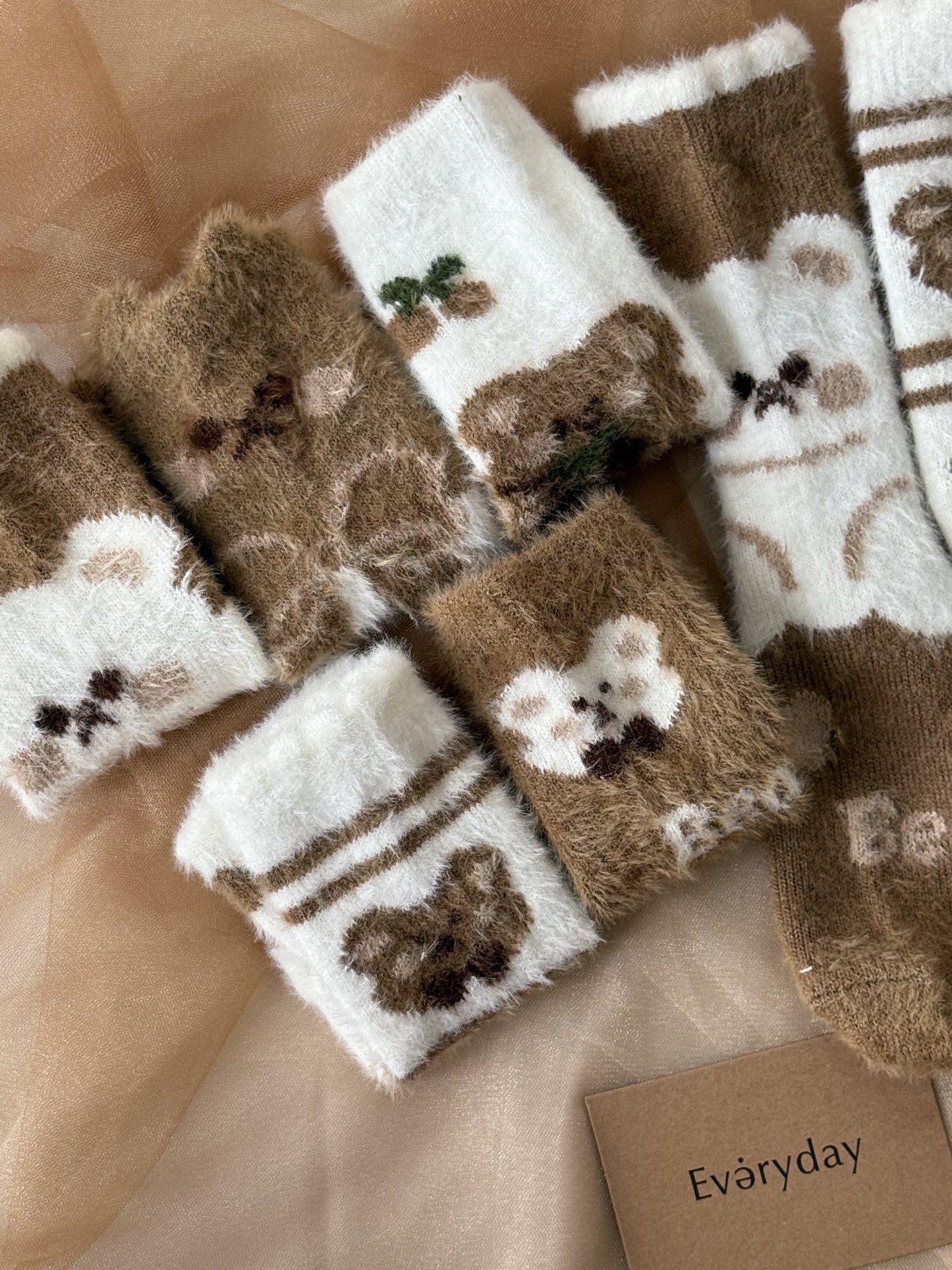 Warm Bear Socks
