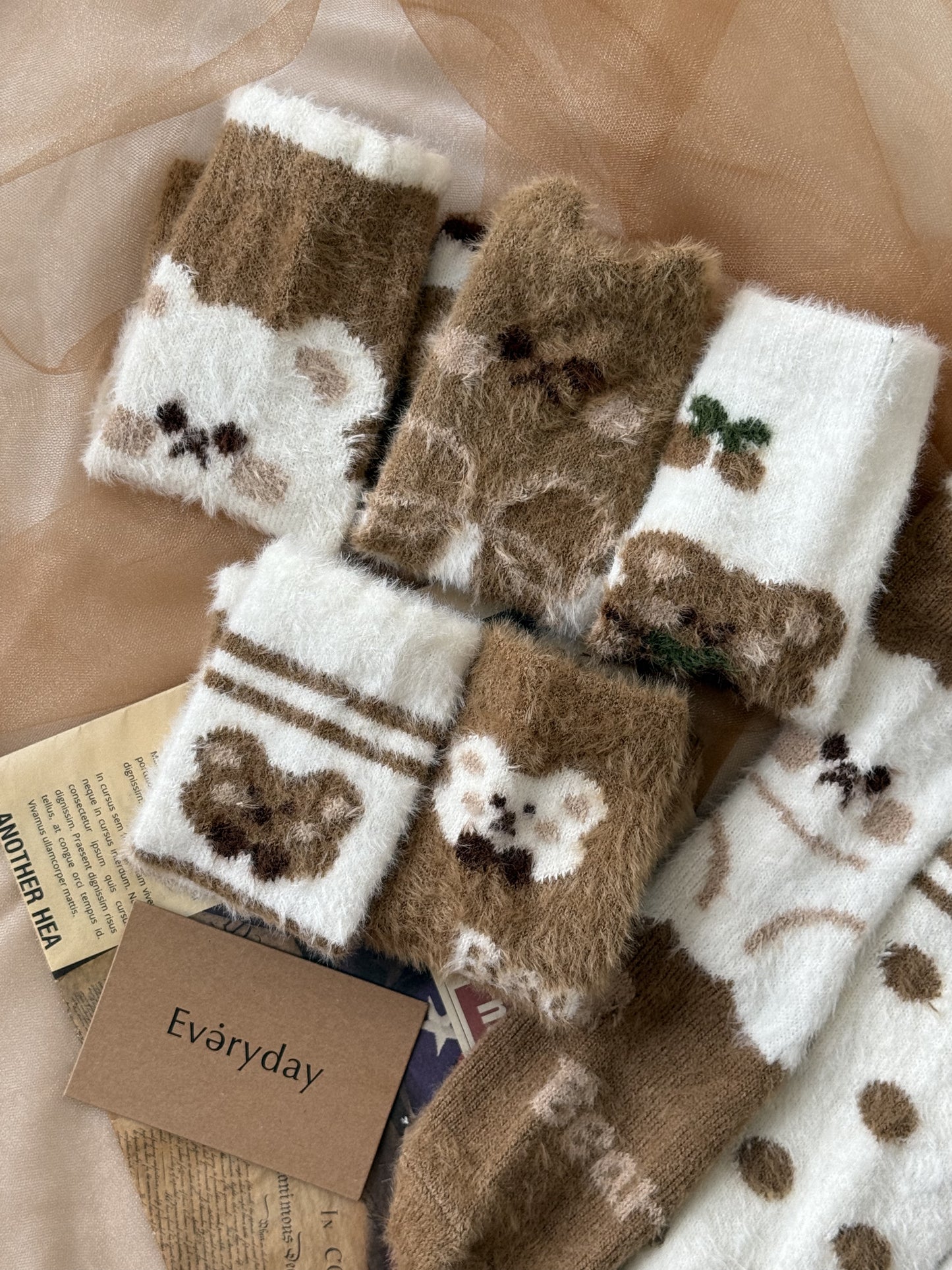 Warm Bear Socks