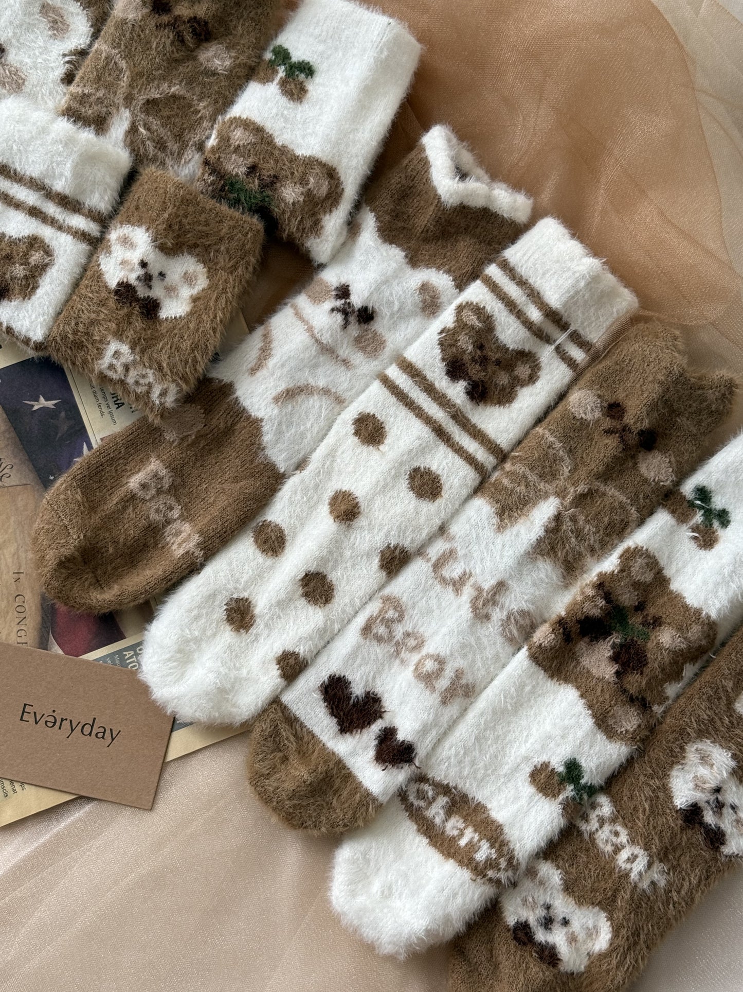 Warm Bear Socks