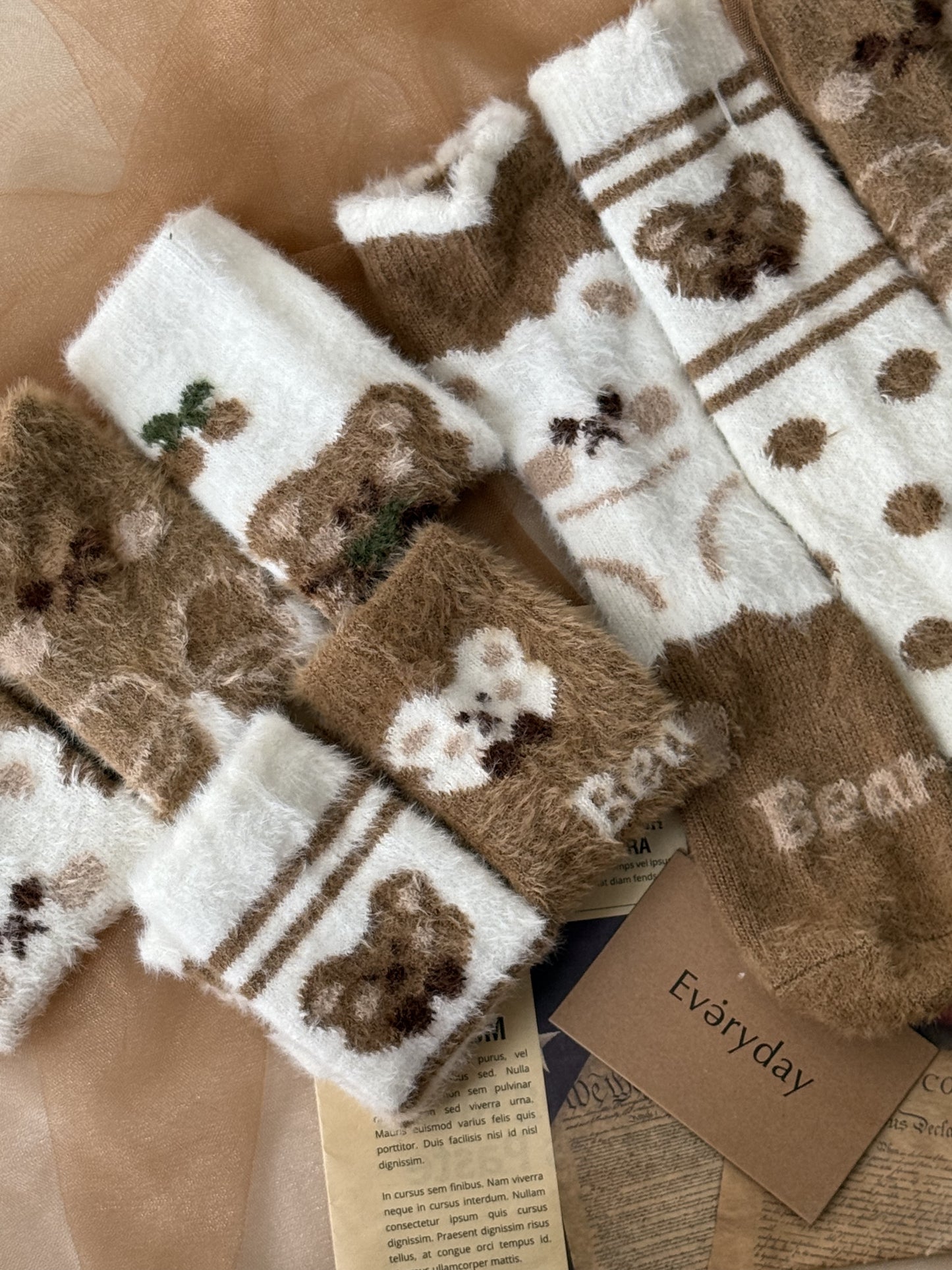 Warm Bear Socks