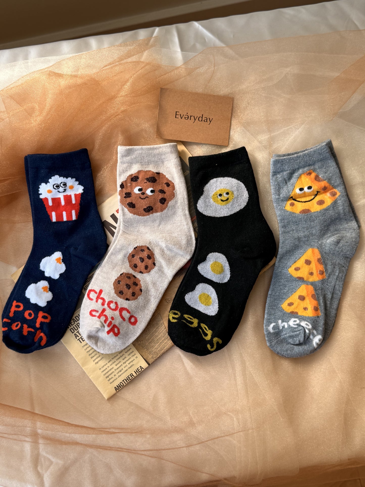 Cheesy Delight Socks