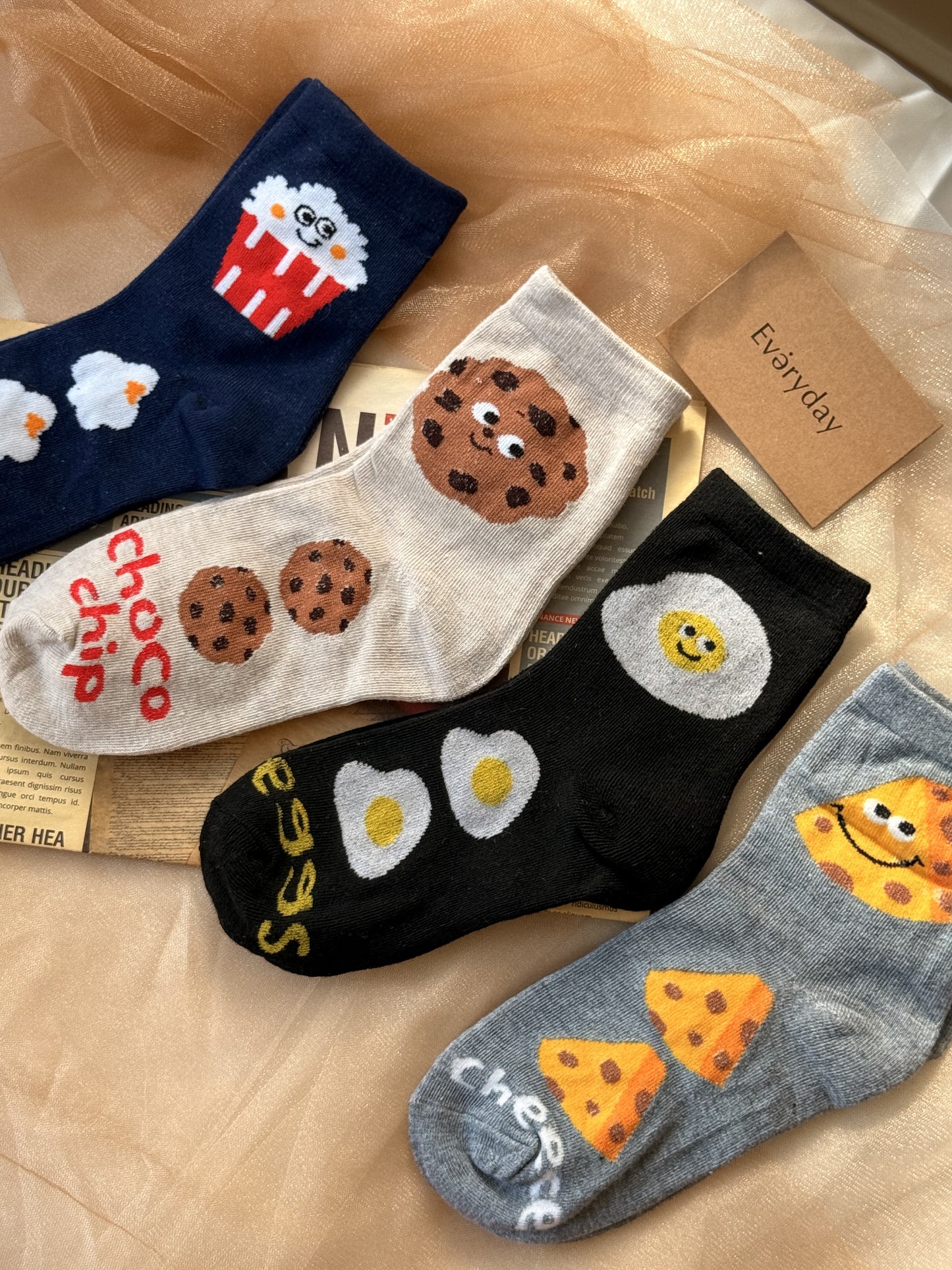 Cheesy Delight Socks