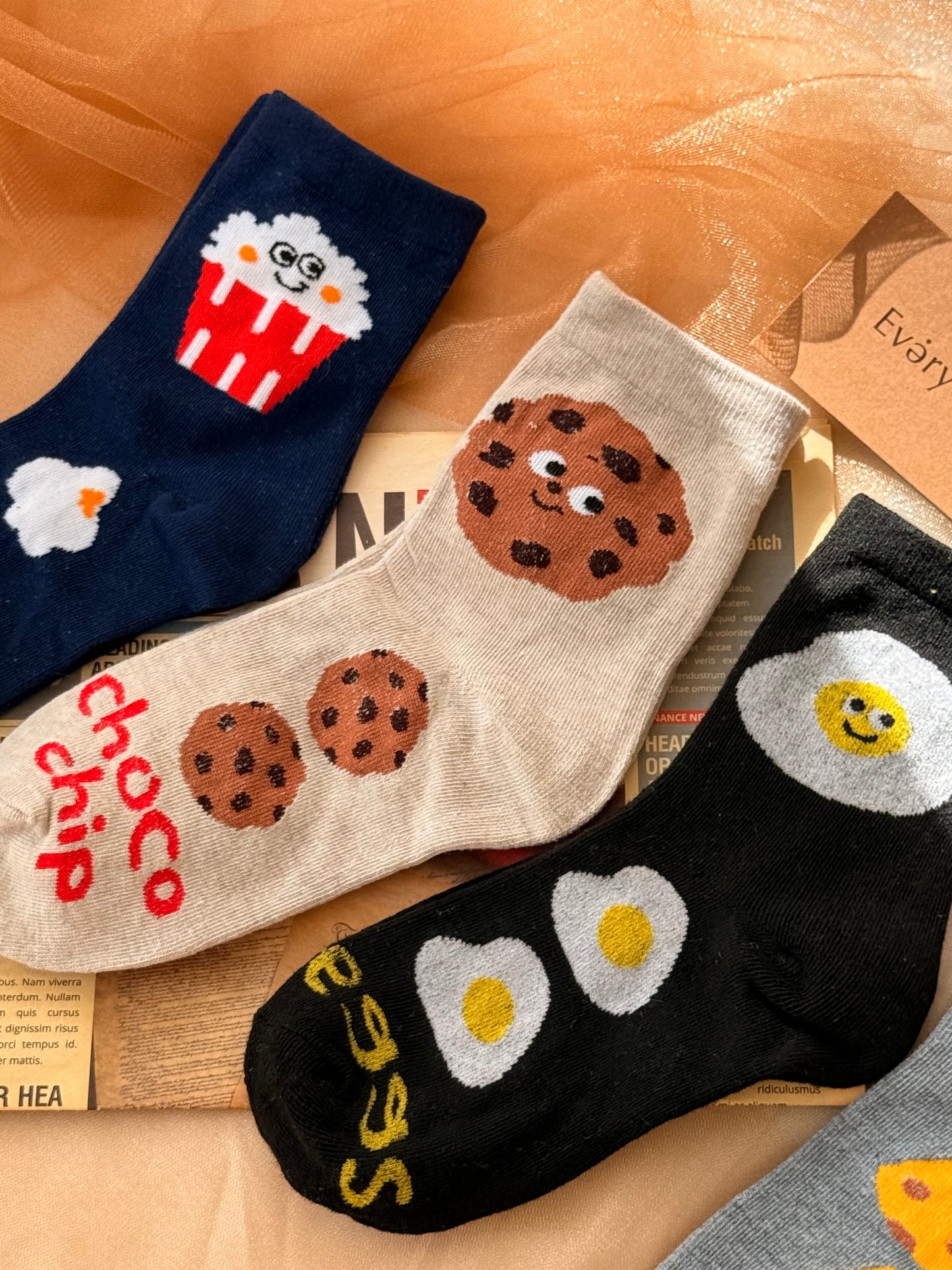 Cheesy Delight Socks