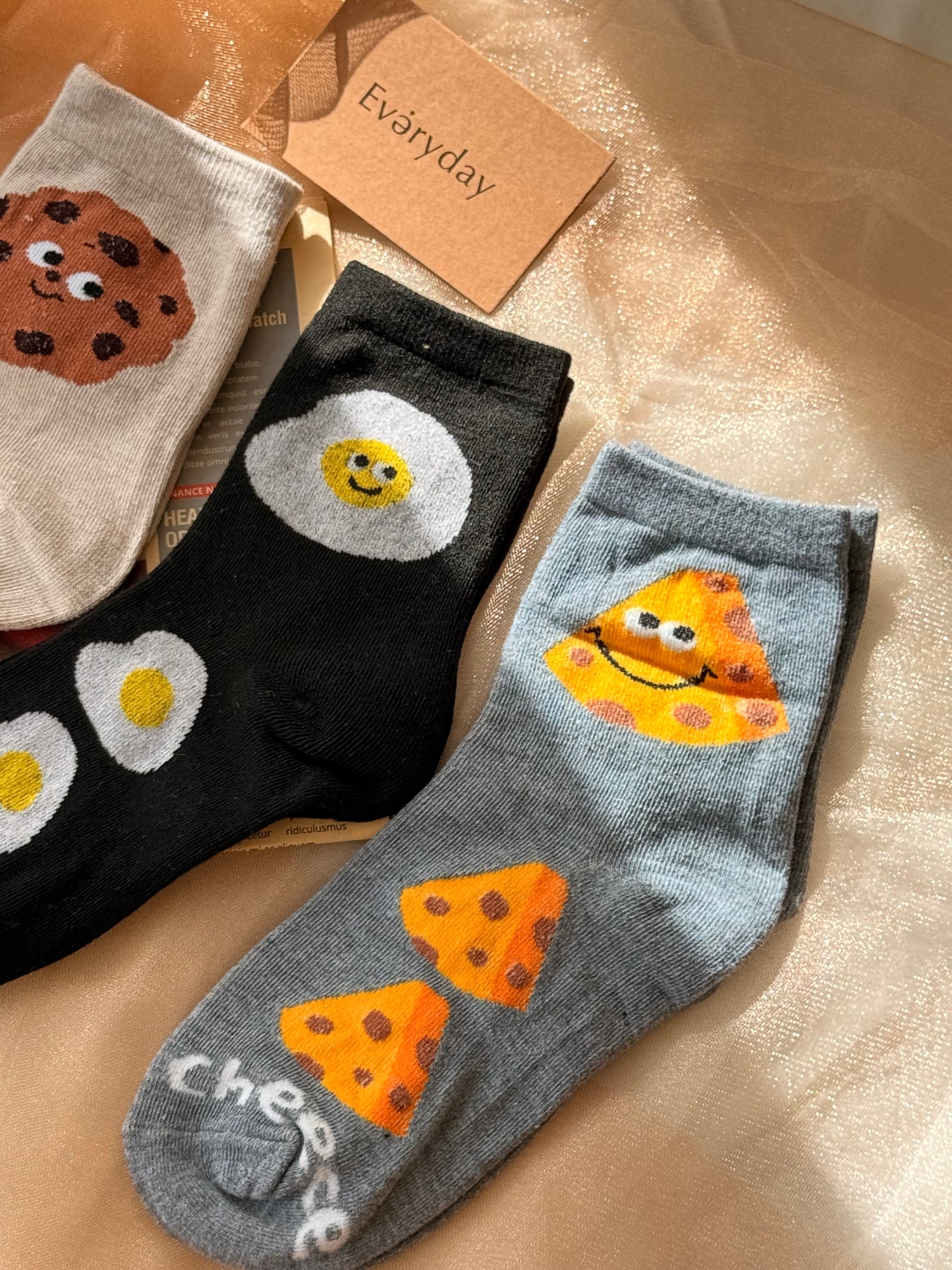 Cheesy Delight Socks