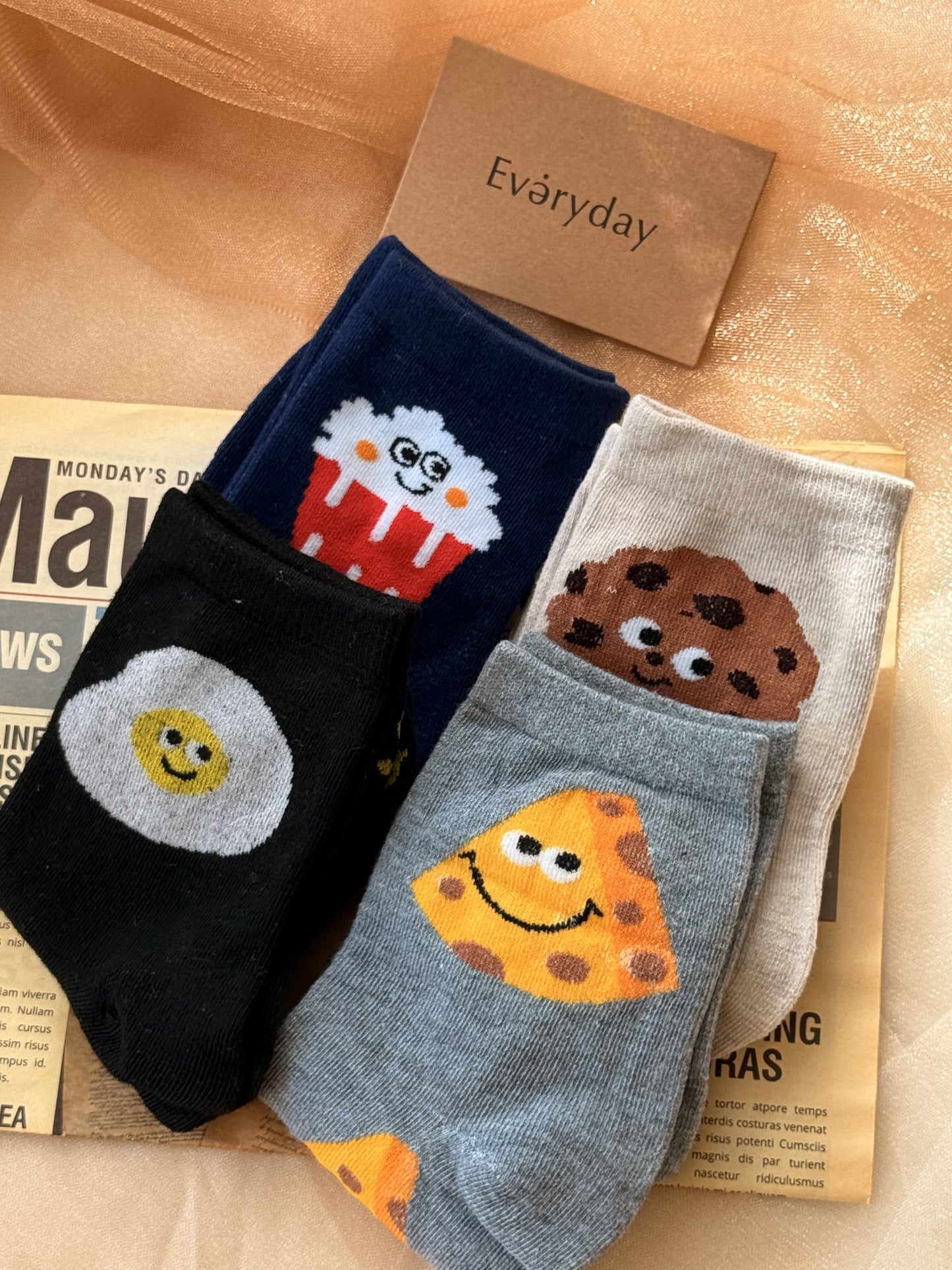 Cheesy Delight Socks