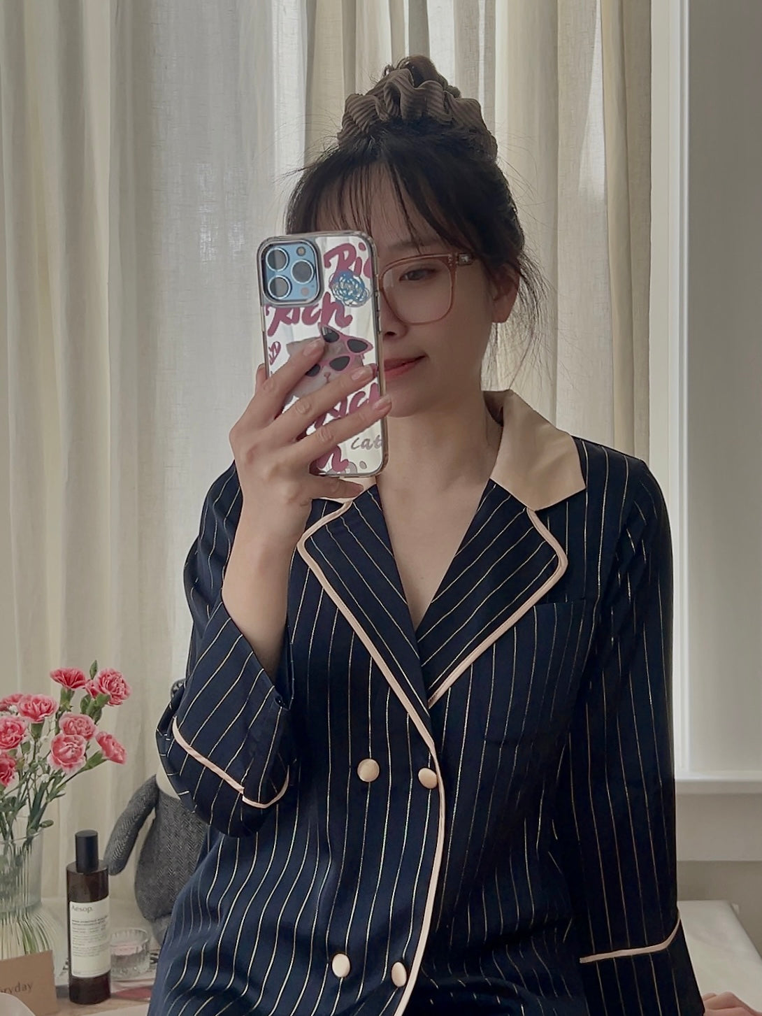 Modal Long Pajama Set