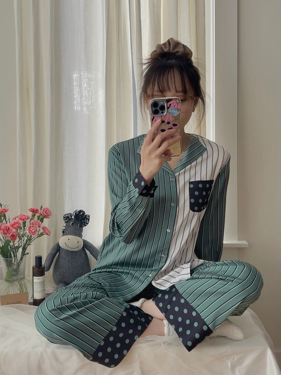 Modal Long Pajama Set