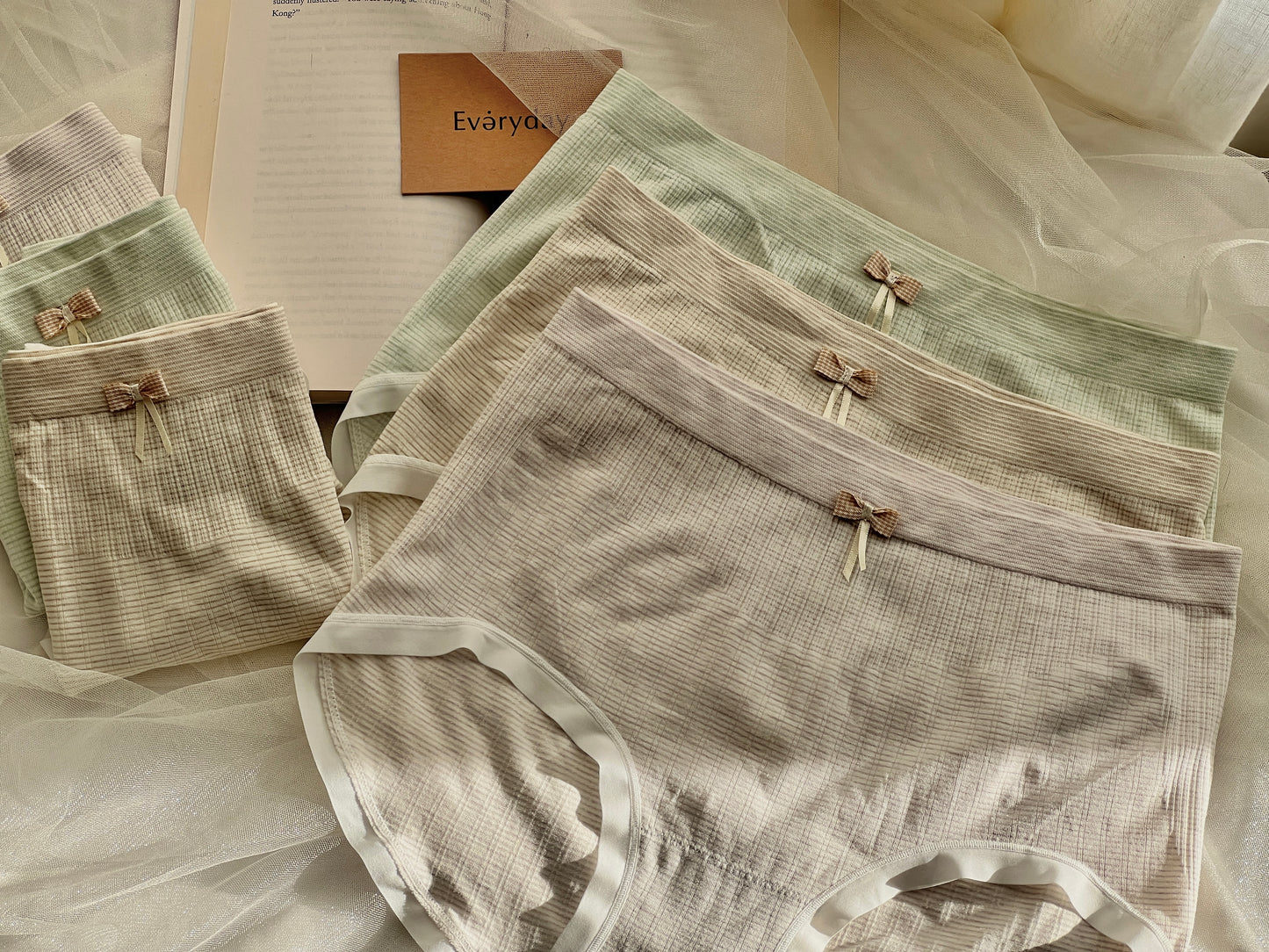 Plus Size Bow Tie Panties