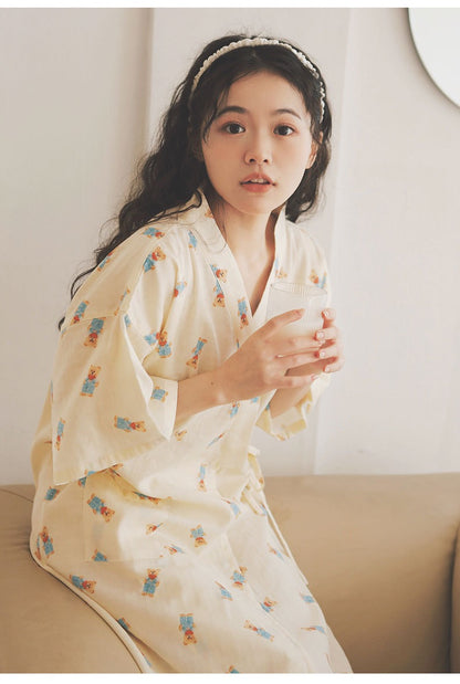 Bear Yukata Nightdress